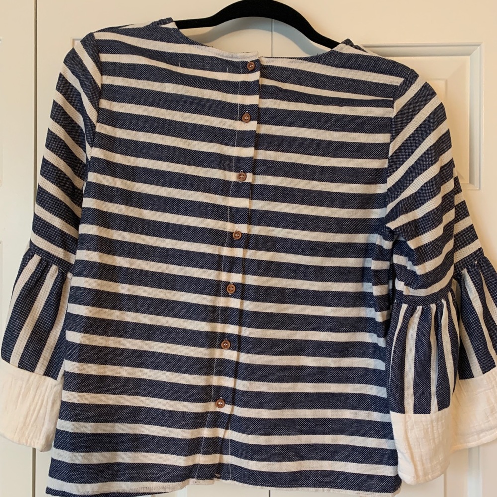 Anthropologie Mariana Striped top by Isla Maude